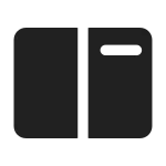 Dual Screen Status Bar SVG Icon